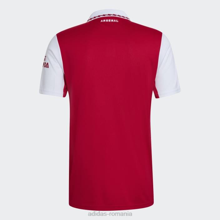 Adidas tricou de acasă stacojiu arsenal 22/23 adidas bărbați stacojiu/alb 2JBN13077