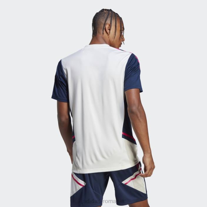 Adidas tricou de antrenament alb arsenal condivo 22 bărbați alb/marinier 2JBN1096