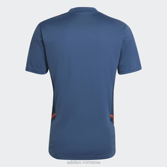 Adidas tricou de antrenament albastru manchester united condivo 22 adidas bărbați albastru 2JBN7539