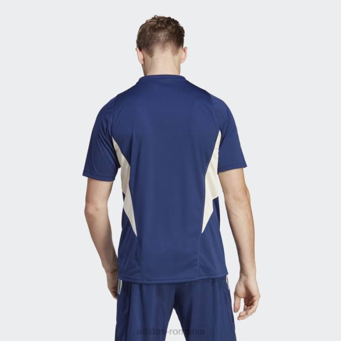 Adidas tricou de antrenament albastru închis Italia tiro 23 bărbați albastru inchis 2JBN13817