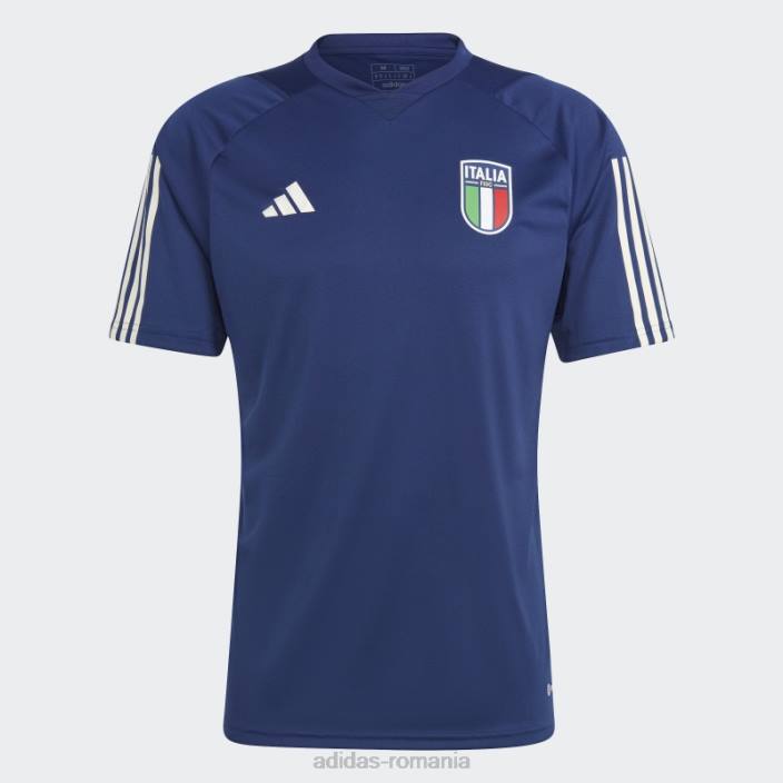 Adidas tricou de antrenament albastru închis Italia tiro 23 bărbați albastru inchis 2JBN13817