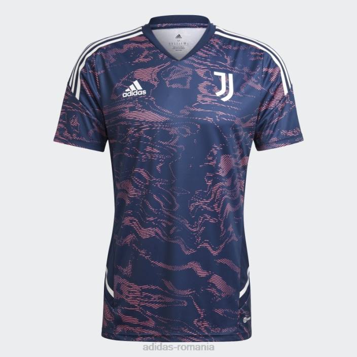 Adidas tricou de antrenament juventus condivo 22 ton roz bărbați ton trandafir/indigo noapte 2JBN14374