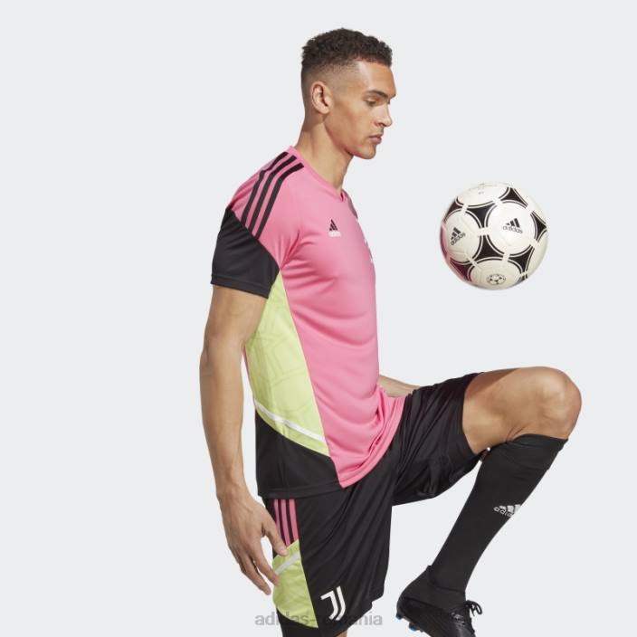 Adidas tricou de antrenament magenta juventus condivo 22 adidas bărbați magenta 2JBN6111