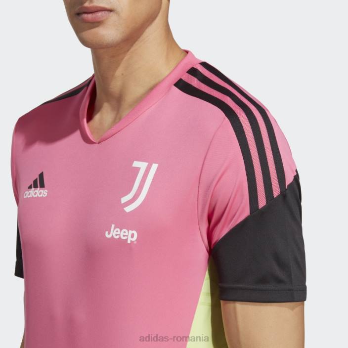 Adidas tricou de antrenament magenta juventus condivo 22 adidas bărbați magenta 2JBN6111