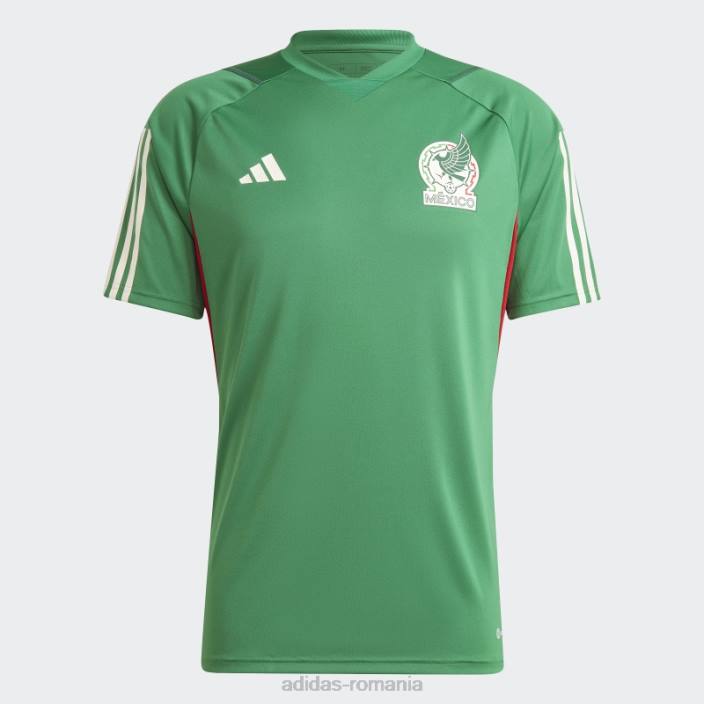 Adidas tricou de antrenament mexic tiro 23 verde bărbați verde 2JBN7255