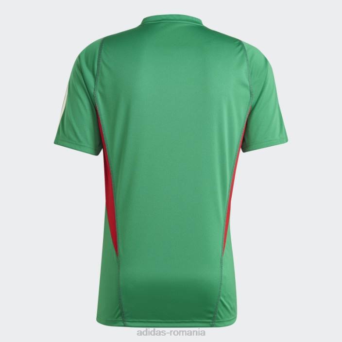 Adidas tricou de antrenament mexic tiro 23 verde bărbați verde 2JBN7255
