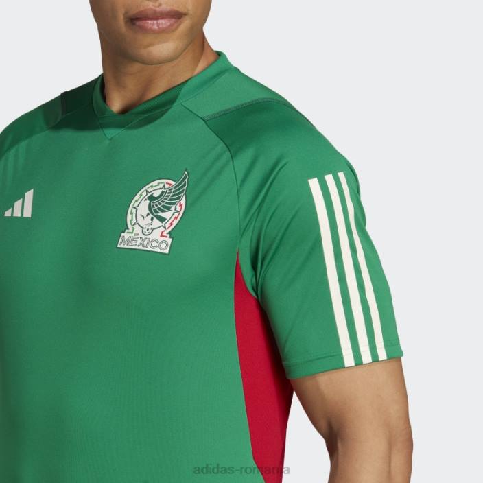 Adidas tricou de antrenament mexic tiro 23 verde bărbați verde 2JBN7255