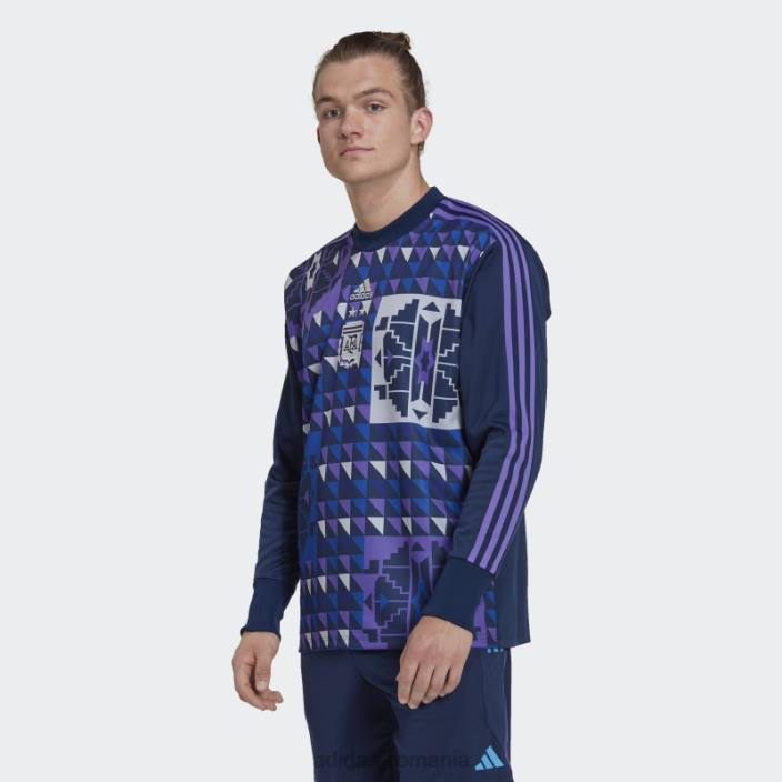 Adidas tricou de portar icoana argentinei noapte indigo adidas bărbați indigo de noapte 2JBN7194