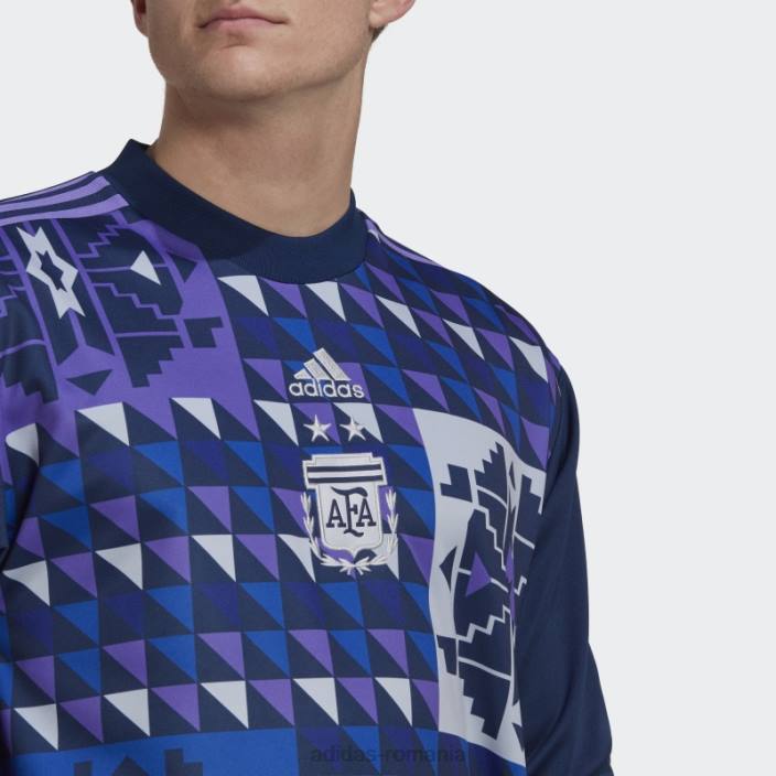 Adidas tricou de portar icoana argentinei noapte indigo adidas bărbați indigo de noapte 2JBN7194