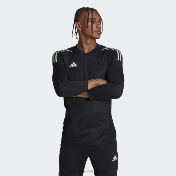 Adidas tricou de portar negru Tiro 23 Pro cu mânecă lungă adidas bărbați negru 2JBN14097