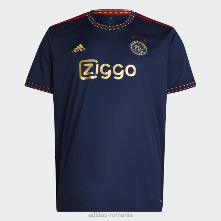 Adidas tricou deplasare ajax amsterdam 22/23 bleumarin bărbați albastru marin 2JBN1064