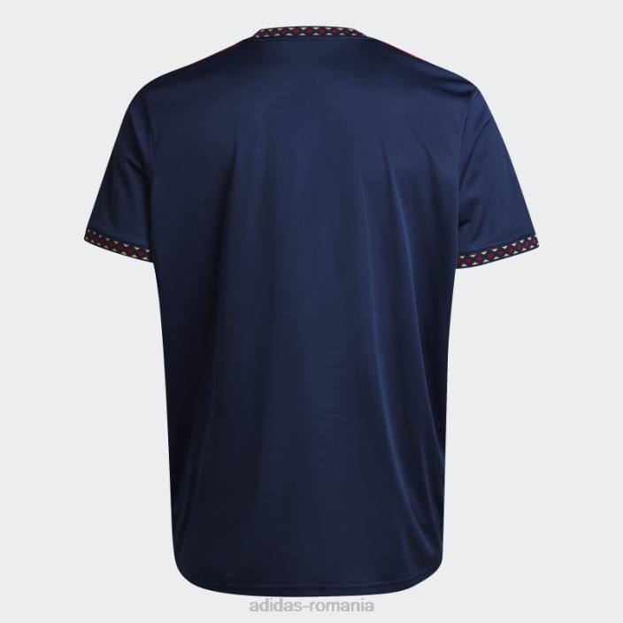 Adidas tricou deplasare ajax amsterdam 22/23 bleumarin bărbați albastru marin 2JBN1064