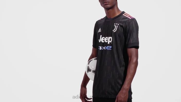 Adidas tricou deplasare juventus 21/22 negru adidas bărbați negru 2JBN15042