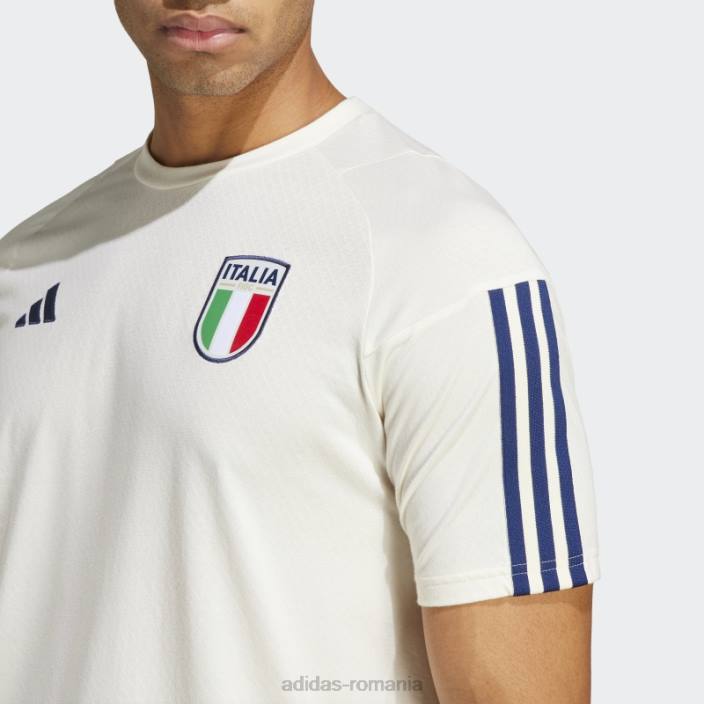 Adidas tricou din bumbac alb italia tiro 23 bărbați alb 2JBN13360
