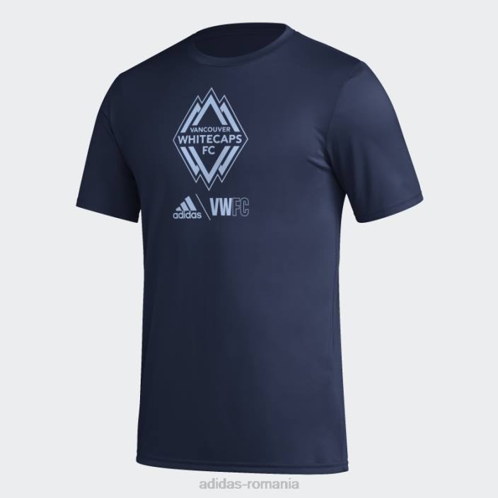 Adidas tricou dinaintea jocului cu șapte albe bleumarin bărbați navy/mls-vwh-sv2 2JBN6478