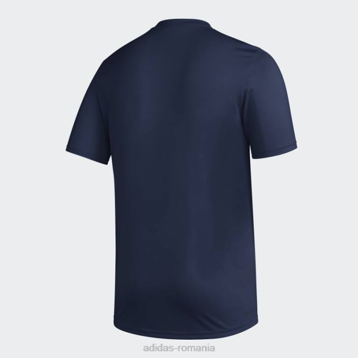 Adidas tricou dinaintea jocului cu șapte albe bleumarin bărbați navy/mls-vwh-sv2 2JBN6478