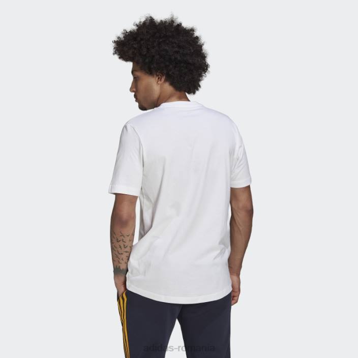 Adidas tricou dna real madrid alb adidas bărbați alb 2JBN14388