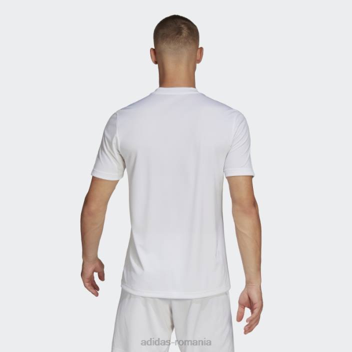 Adidas tricou grafic alb entrada 22 bărbați alb/gri deschis 2JBN14273