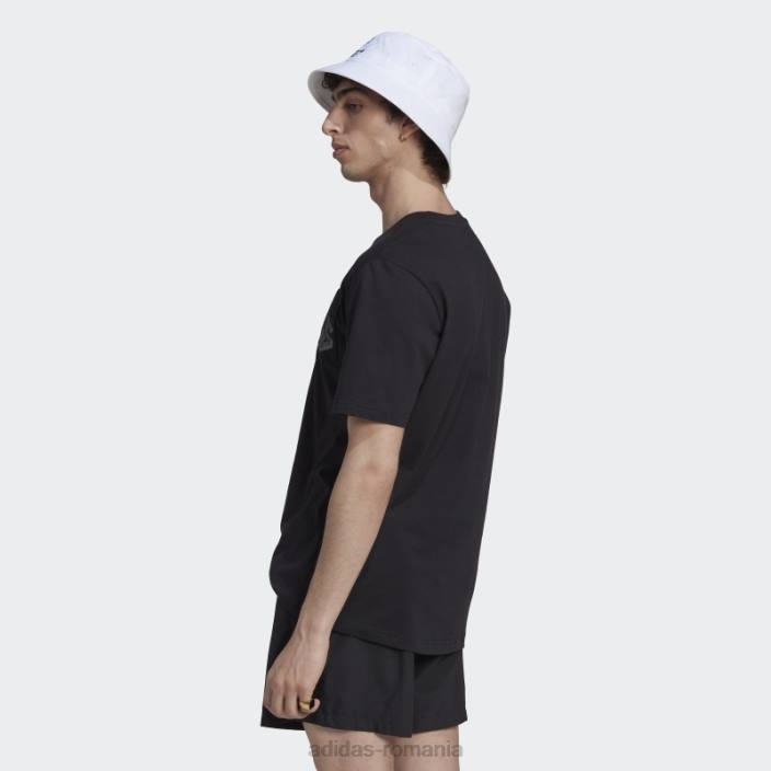 Adidas tricou grafic arsenal negru bărbați negru 2JBN15218