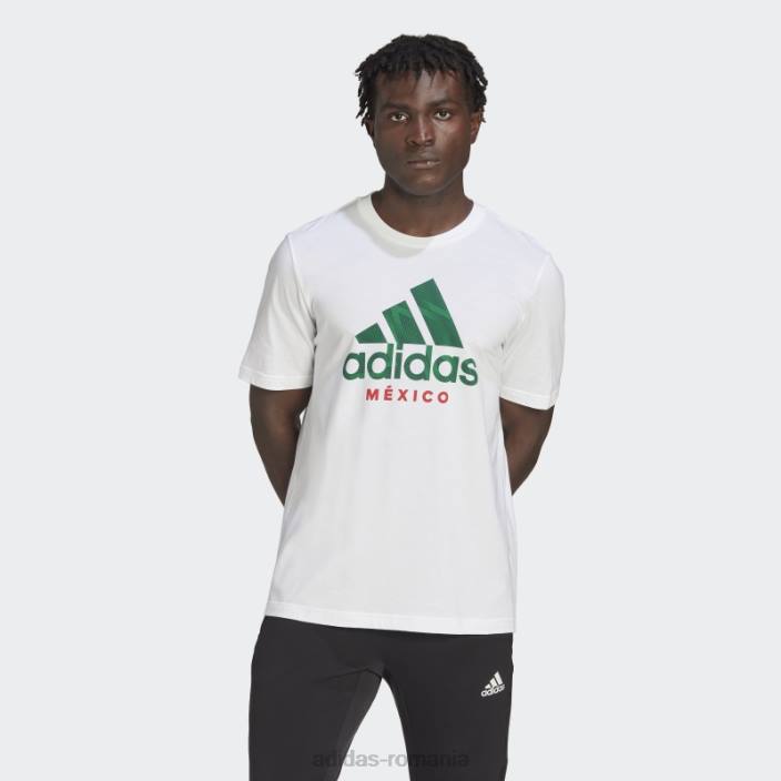 Adidas tricou grafic mexic alb adidas bărbați alb 2JBN7164