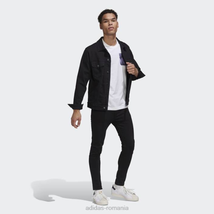 Adidas tricou grafic real madrid alb bărbați alb 2JBN14161