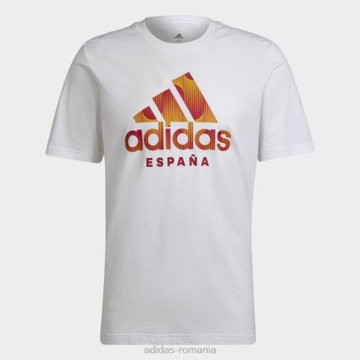 Adidas tricou grafic spania alb bărbați alb 2JBN6847