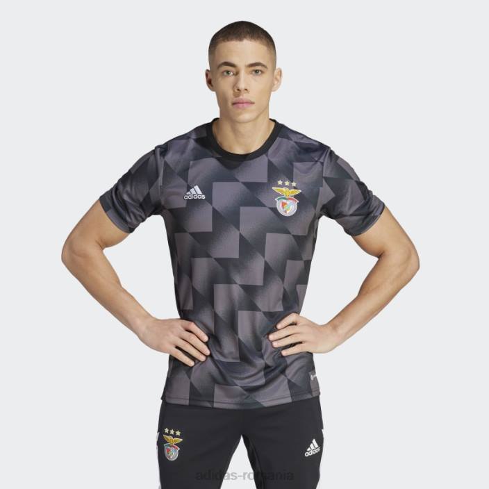 Adidas tricou gri Benfica înainte de meci adidas bărbați gri 2JBN13725