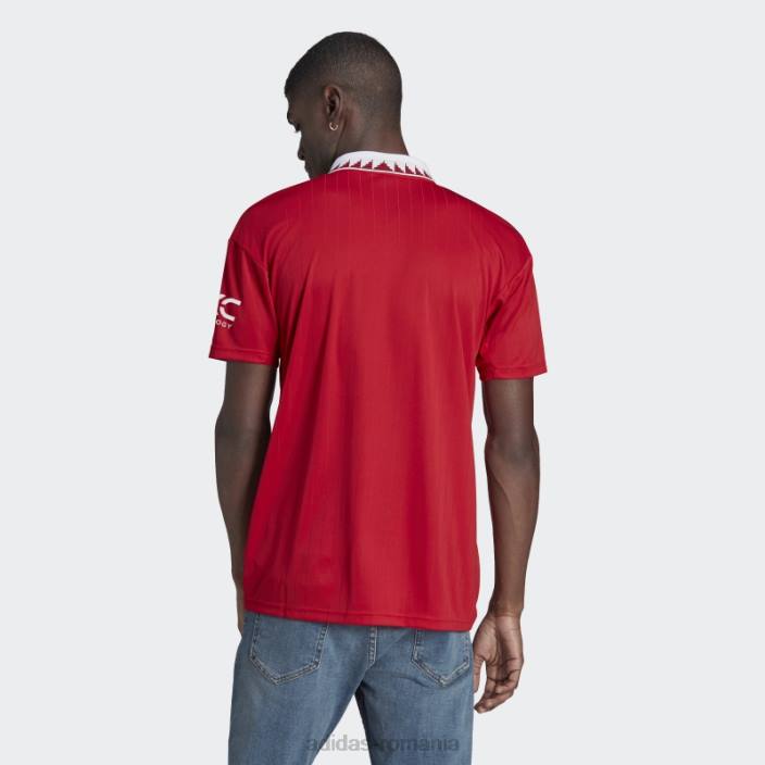 Adidas tricou home manchester united 22/23 roșu real adidas bărbați roșu adevărat 2JBN13080