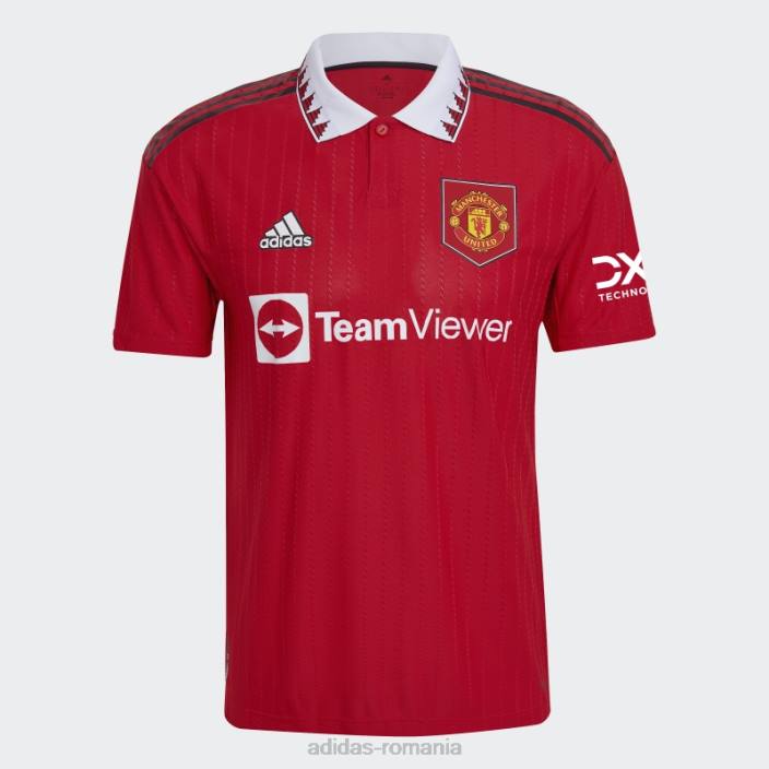 Adidas tricou home manchester united 22/23 roșu real adidas bărbați roșu adevărat 2JBN13080