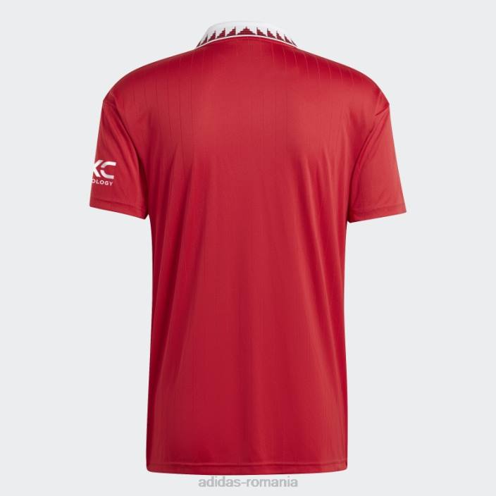Adidas tricou home manchester united 22/23 roșu real adidas bărbați roșu adevărat 2JBN13080