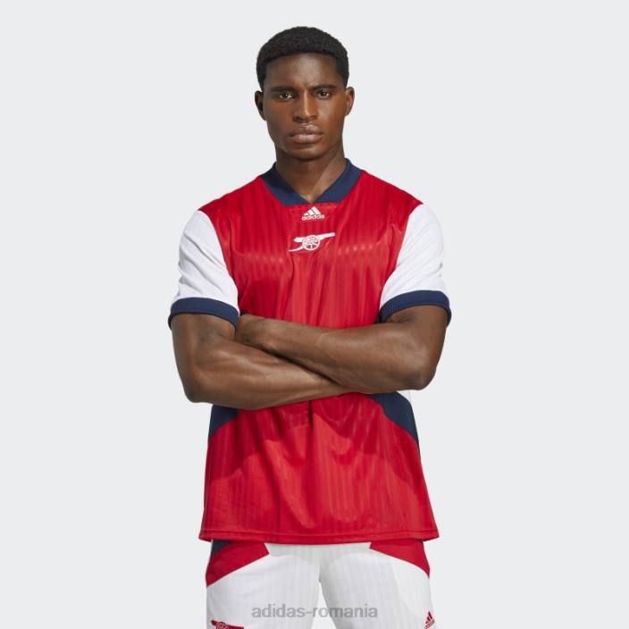 Adidas tricou icoană arsenal stacojiu adidas bărbați stacojiu 2JBN6003