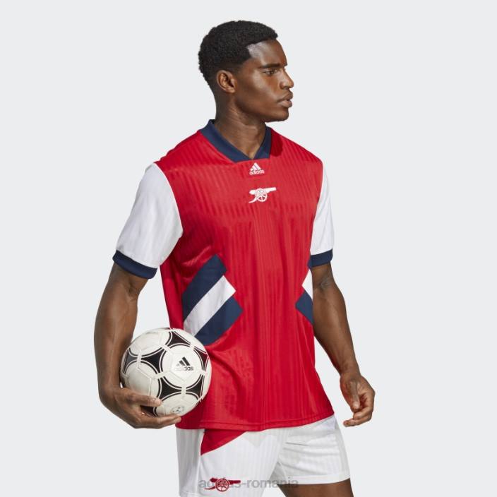 Adidas tricou icoană arsenal stacojiu adidas bărbați stacojiu 2JBN6003