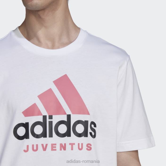 Adidas tricou juventus dna alb bărbați alb 2JBN14420