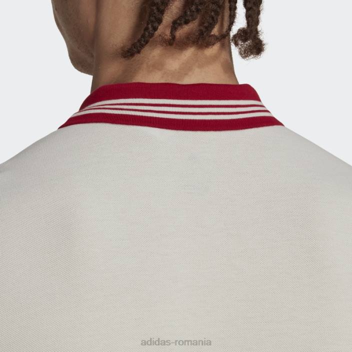 Adidas tricou polo cu emblema oficială a Cupei Mondiale FIFA 2022, talc bărbați talc 2JBN7285