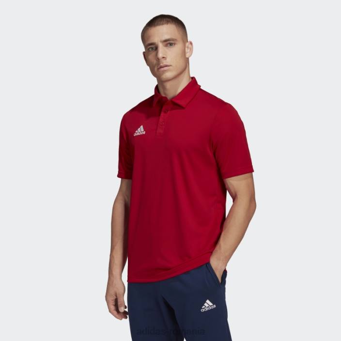 Adidas tricou polo entrada 22 rosu bărbați roșu 2JBN14270