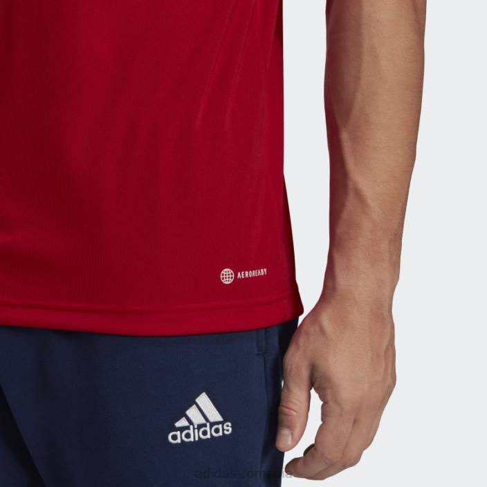 Adidas tricou polo entrada 22 rosu bărbați roșu 2JBN14270