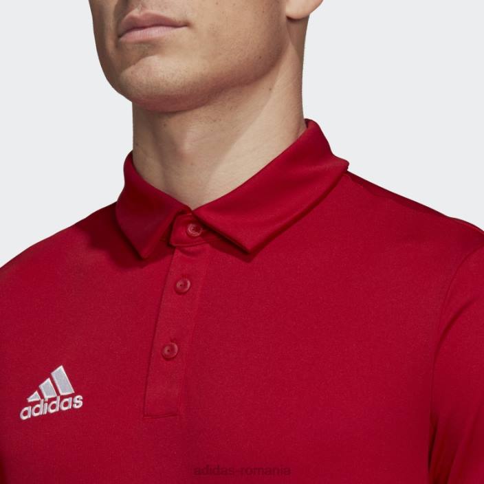 Adidas tricou polo entrada 22 rosu bărbați roșu 2JBN14270