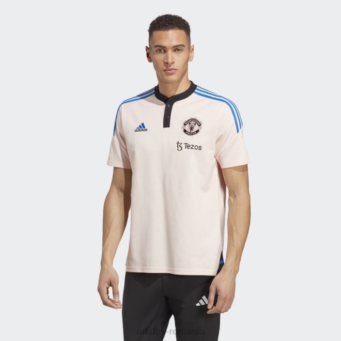 Adidas tricou polo manchester united condivo 22 roz gheat bărbați roz ca gheață 2JBN13537
