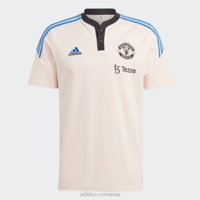 Adidas tricou polo manchester united condivo 22 roz gheat bărbați roz ca gheață 2JBN13537