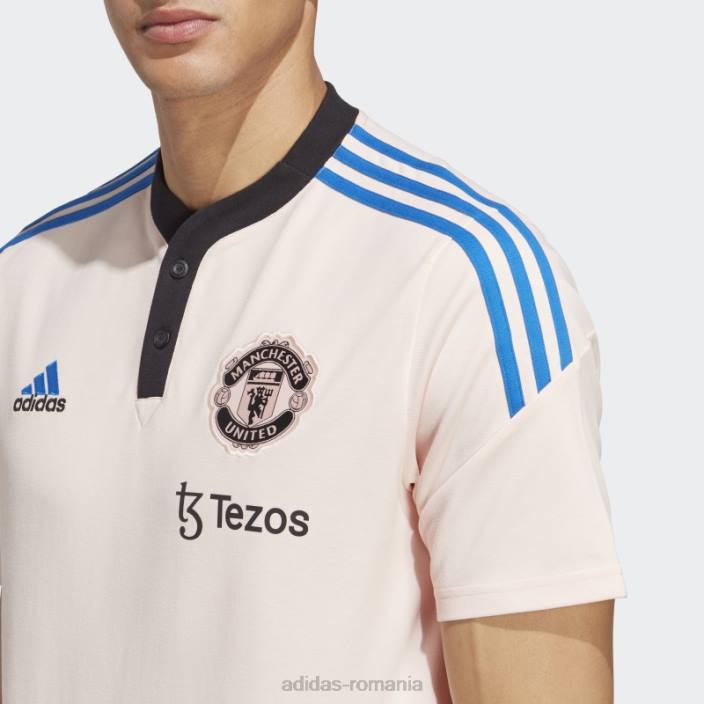 Adidas tricou polo manchester united condivo 22 roz gheat bărbați roz ca gheață 2JBN13537