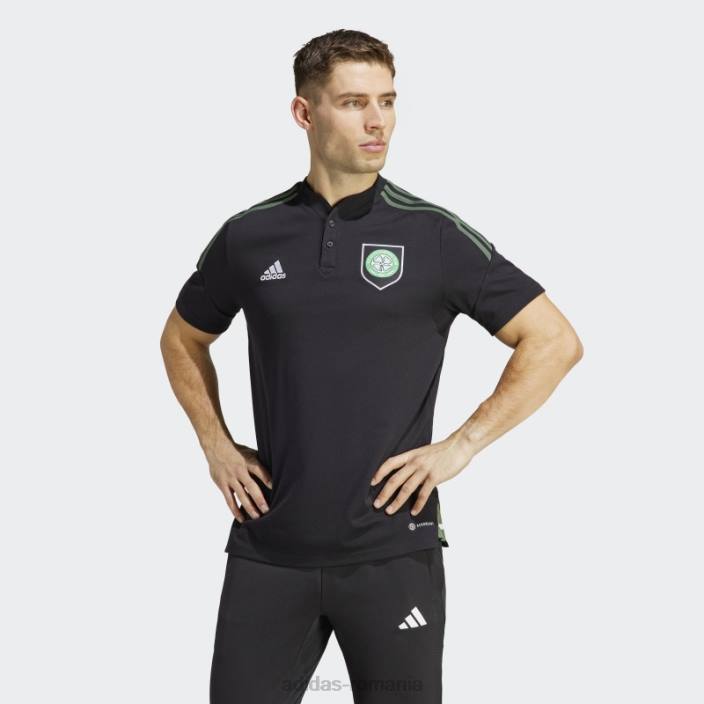 Adidas tricou polo negru celtic fc condivo 22 adidas bărbați negru 2JBN14013