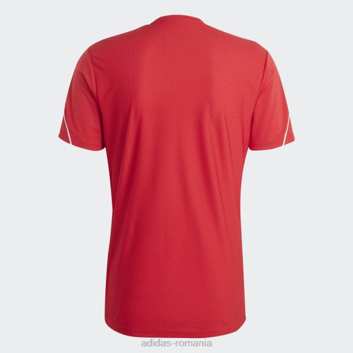 Adidas tricou roșu de liga tiro 23 bărbați rosu alb 2JBN4865