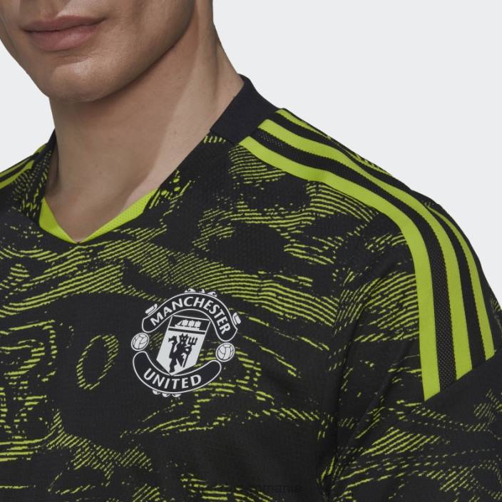 Adidas tricou slime manchester united condivo 22 pro adidas bărbați slime/negru 2JBN14031
