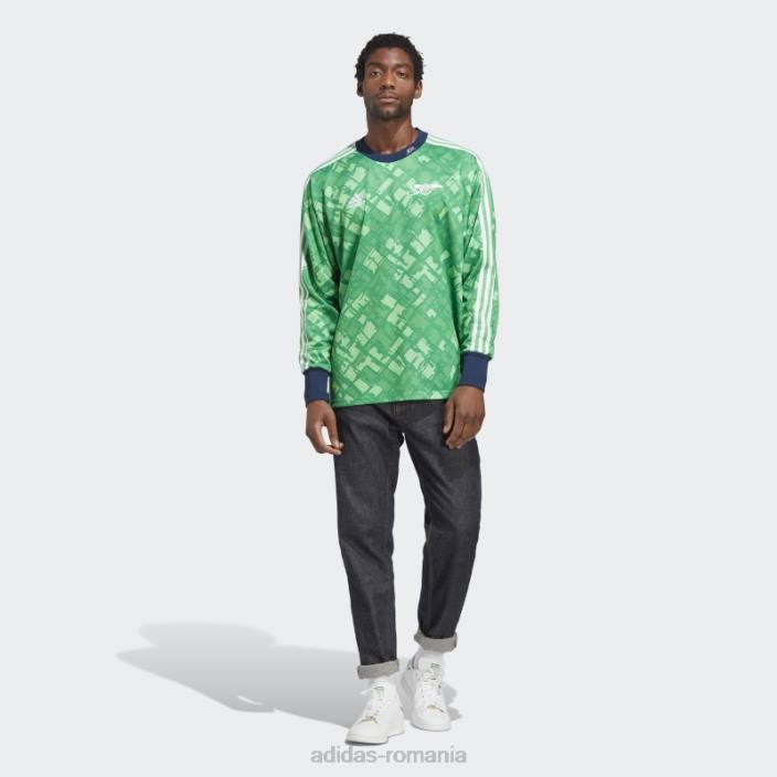 Adidas tricou verde de portar cu icoana arsenalului bărbați verde 2JBN5674