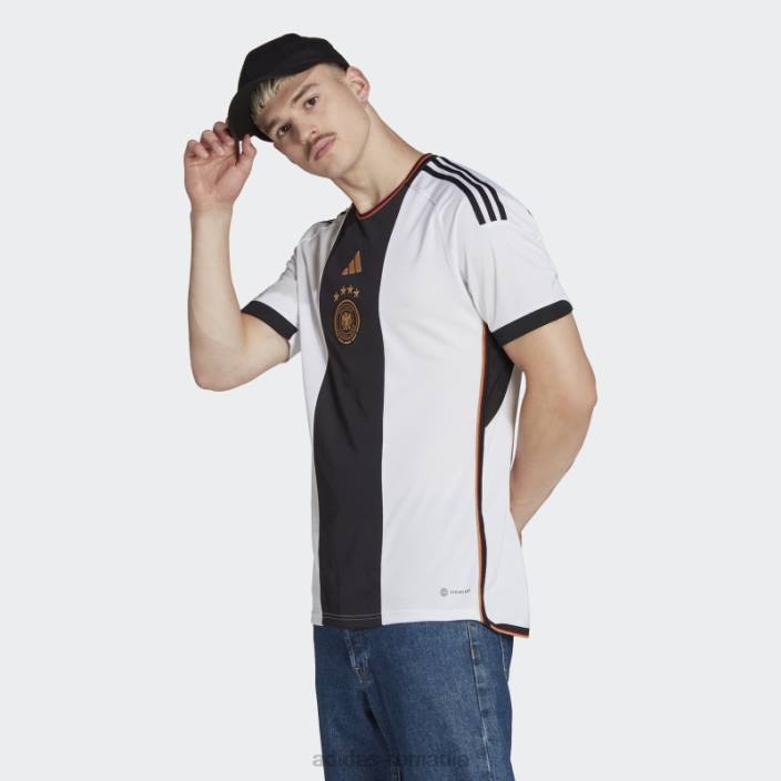 Adidas tricoul alb al Germaniei 22 acasă bărbați alb 2JBN767