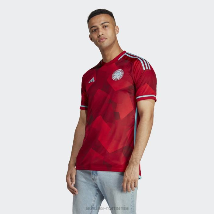 Adidas tricoul colombiei 22 deplasare roșu adidas bărbați roșu 2JBN13866