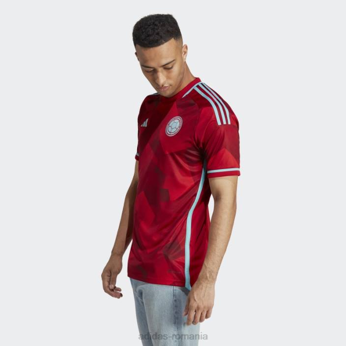 Adidas tricoul colombiei 22 deplasare roșu adidas bărbați roșu 2JBN13866