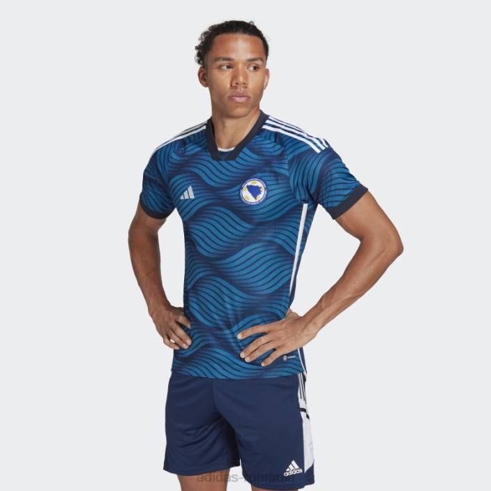 Adidas tricoul de acasă mystery blue bosnia 22 bărbați misterul albastru 2JBN13901