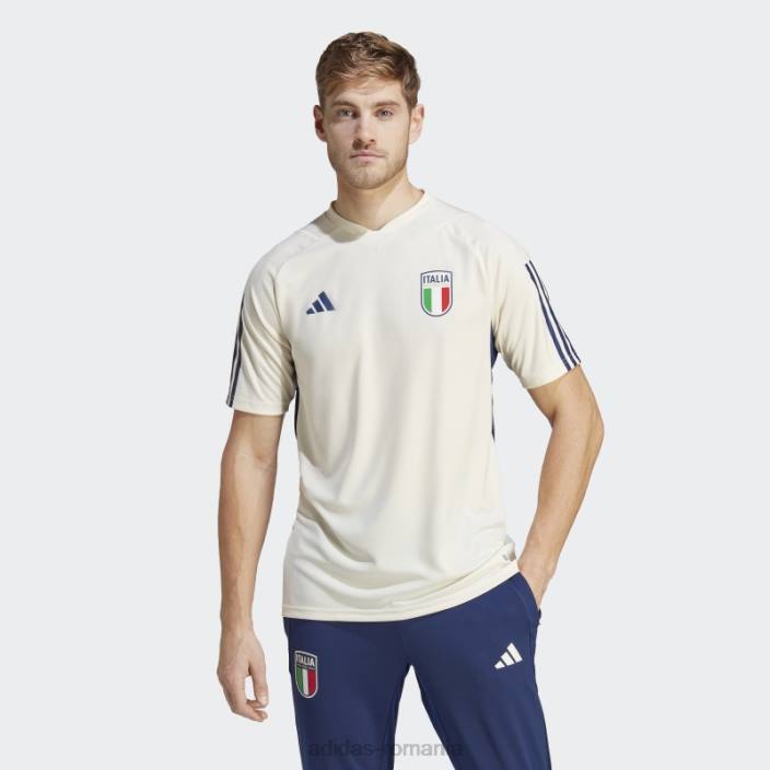 Adidas tricoul de antrenament italia tiro 23 alb bărbați alb 2JBN13645