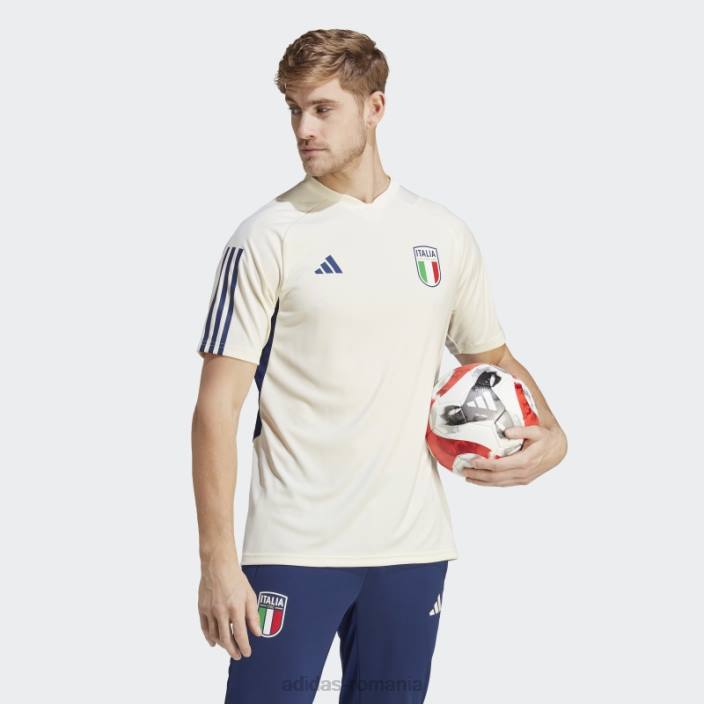 Adidas tricoul de antrenament italia tiro 23 alb bărbați alb 2JBN13645
